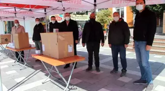 Devrek Belediye Başkanı Bozkurt kandil simidi dağıttı