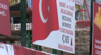 ANTALYA Bu plajda şehit yakınları ve gazilere her şey ücretsiz
