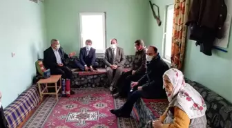 Kaymakam Cebeci ve Başkan Şahin'den Akdere Mahallesi'ne ziyaret