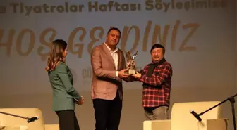 Oyuncu Erkan Can, Dünya Tiyatrolar Haftası'nda Kartal Belediyesi'nin konuğu oldu