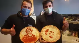 Resimli pizzalar ilgi çekiyor