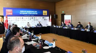 Konya, Birlik Başkanları İstişare Toplantısı'na ev sahipliği yaptı