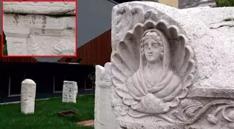 Medusa kabartmalı lahit, üzerinde yazan beddualı mesaja rağmen soyulmuş