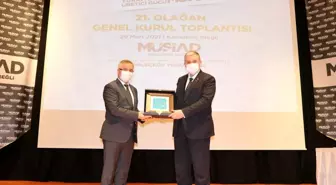 MÜSİAD Kdz. Ereğli Başkanı Abdulkadir Çınar güven tazeledi