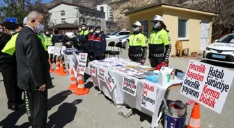 Orta ve Doğu Karadeniz'de 'Yaya önceliği kırmızı çizimizdir' etkinliği düzenlendi