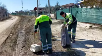 Keçiören'de dağ taş temizlendi