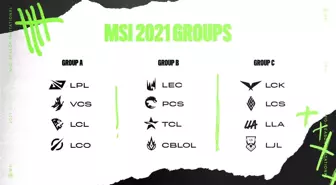 MSI 2021 grupları belli oldu! TCL ve LEC temsilcileri aynı grupta mücadele edecek