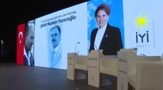 İYİ Parti Genel Başkanı Akşener, 'Şehit Muhsin Yazıcıoğlu' konulu konferansa katıldı