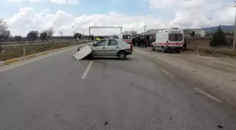 Banaz'da trafik kazası; 3 yaralı