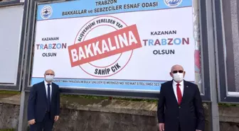 Trabzon'da 'Alışverişini Yerelden Yap, Bakkalına Sahip Çık' kampanyası başlatıldı