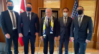 Washington Fenerbahçeliler Derneği'nden Büyükelçi Mercan'a ziyaret