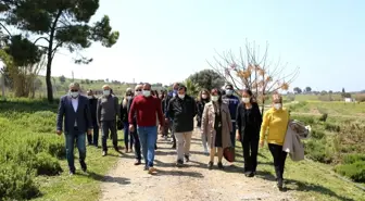 Akköy serası ziyaretçilerden ilgi görüyor