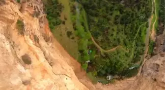 Kayacı Vadisi'nde 'rope jumping' etkinliği düzenlendi