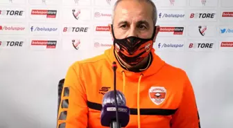 Boluspor - Adanaspor maçının ardından