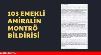 104 emekli amiral bildirisi tam metni! 104 emekli amiral bildirisi hakkında detaylar...