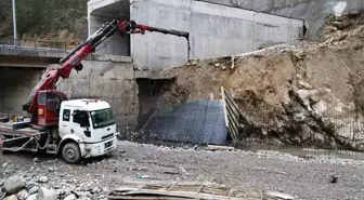 Giresun'da derede can pazarı