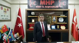 MHP Siirt İl Başkanı Cantürk: 'Karşınızda eski Türkiye yok, haddinizi bilin'