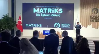 Borsa İstanbul'da gong Matriks için çaldı