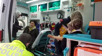 Adıyaman'da motosiklet yayalara çarptı: 1'i ağır 4 yaralı