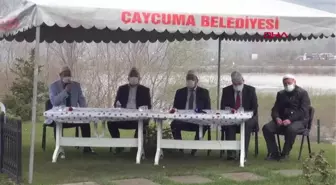 ZONGULDAK ÇAYCUMA'DAKİ KÖPRÜ FACİASINDA ÖLENLER DUALARLA ANILDI