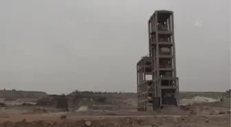 GAZİANTEP - 65 metre yüksekliğindeki siloyu patlayıcılarla saniyeler içinde enkaza çevirdi