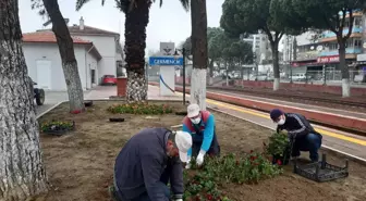 Germencik Belediyesi kent estetiğine yönelik çalışmalarını sürdürüyor