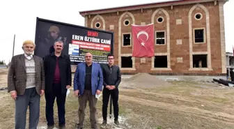 Son dakika haberi | Şehit Eren Öztürk'ün vasiyet ettiği cami inşaatı hayırseverlerin yardımını bekliyor