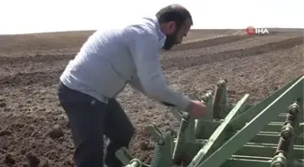 Ağrılı çiftçilerin tohum ekme mesaisi başladı