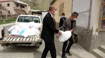 Başkan Büyüksu'dan 600 haneye gıda yardımı