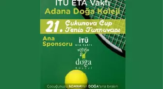 Uluslararası Tenis Turnuvası'nın ana sponsoru İTÜ ETA Vakfı Doğa Koleji oldu