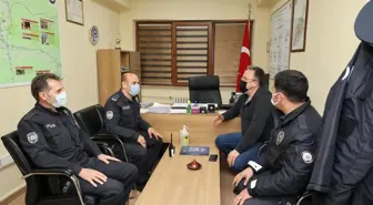 Başkan Savran'dan polis noktalarına ziyaret