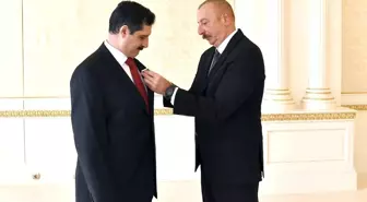 Aliyev'den görev süresi dolan Büyükelçi Erkan Özoral'a Dostluk Nişanı