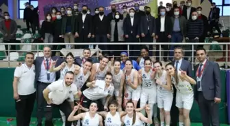 Son dakika haberleri: Bursa BŞB, Kadınlar Basketbol Süper Ligi'ne yükseldi