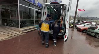 ZONGULDAK TERSANEDE İSKELEDEN DÜŞEN İŞÇİ YARALANDI