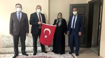 Son dakika haberi! Kurum müdürlerinden şehit ailesine ziyaret