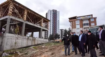 Yunus Emre Camii inşaatı tüm hızıyla devam ediyor