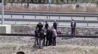 Yük treni, itmek için yaklaştığı arızalı trene çarptı, 2 makinist yaralandı (5)