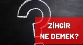 Zihgir nedir, ne demek? Zihgir yüzük ne işe yarar, nerelerde kullanılır?