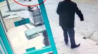 7 yaşındaki kız çocuğuna otomobil çarptı: Kaza anı kamerada
