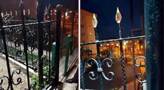 Tırmanmak istediği demir korkuluklar 8 yaşındaki Çağan'ı canından etti