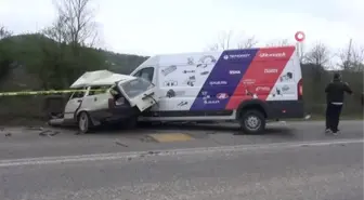 Bartın'da trafik kazası: 1 ölü, 1 yaralı