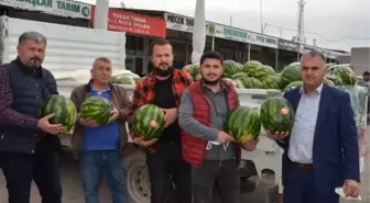 Antalya'da mevsimin ilk karpuzu 7 lira