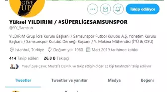 Başkan Yıldırım: 'Samsunspor'un itibarı kırmızı çizgimiz ve namusumuzdur'