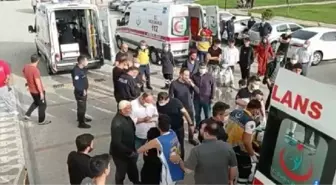 Asansör 11'inci kattan yere çakıldı, baba oğlunu kucağına alarak kurtardı