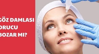 Göz damlası orucu bozar mı? Diyanet orucu bozan durumları açıkladı!