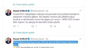 Bakan Kurum'dan 'İklim değişikliğine dur demek için hep birlikte mücadele etmeliyiz' uyarısı