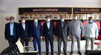 Başkan Geylani'den Şehit Aileleri Derneğine anlamlı ziyaret