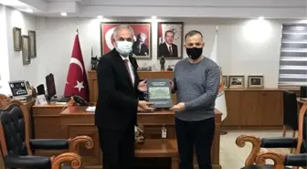 Bursa Orman Bölge Müdürü Akın'dan Başkan Yaman'a ziyaret