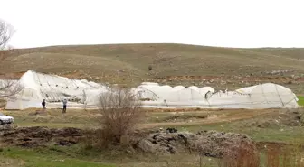 Kozağacı'nda zarar gören seralar onarılacak