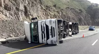 Tercan'da trafik kazası: 1 yaralı